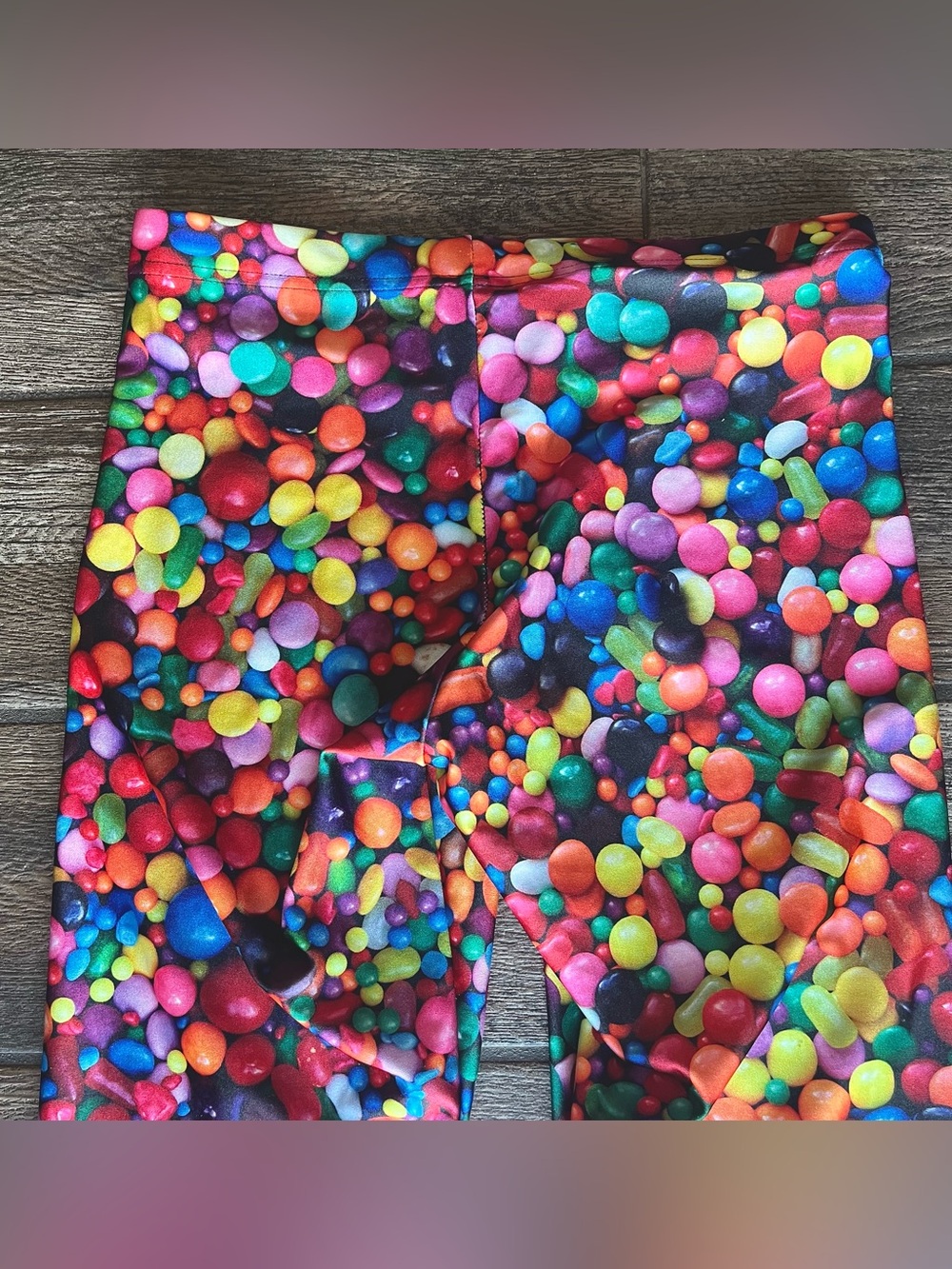 BlackMilk all over bright candy print leggings L - Picture 3 of 9